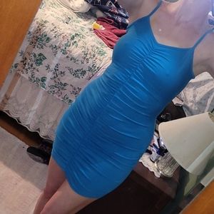VS Teal Mini Dress